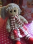 Powell Craft  Stoffpuppe WINTERGIRL Rag Doll Puppe