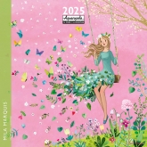 Mila Marquis Jahres Kalender 2025 groß Frau auf Schaukel Wandkalender